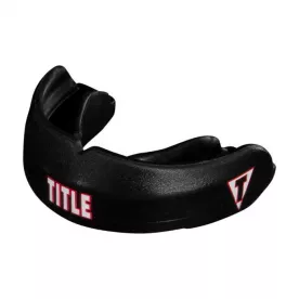 Капа для брекетів TITLE Boxing Max Braces Mouth Guard-чорний