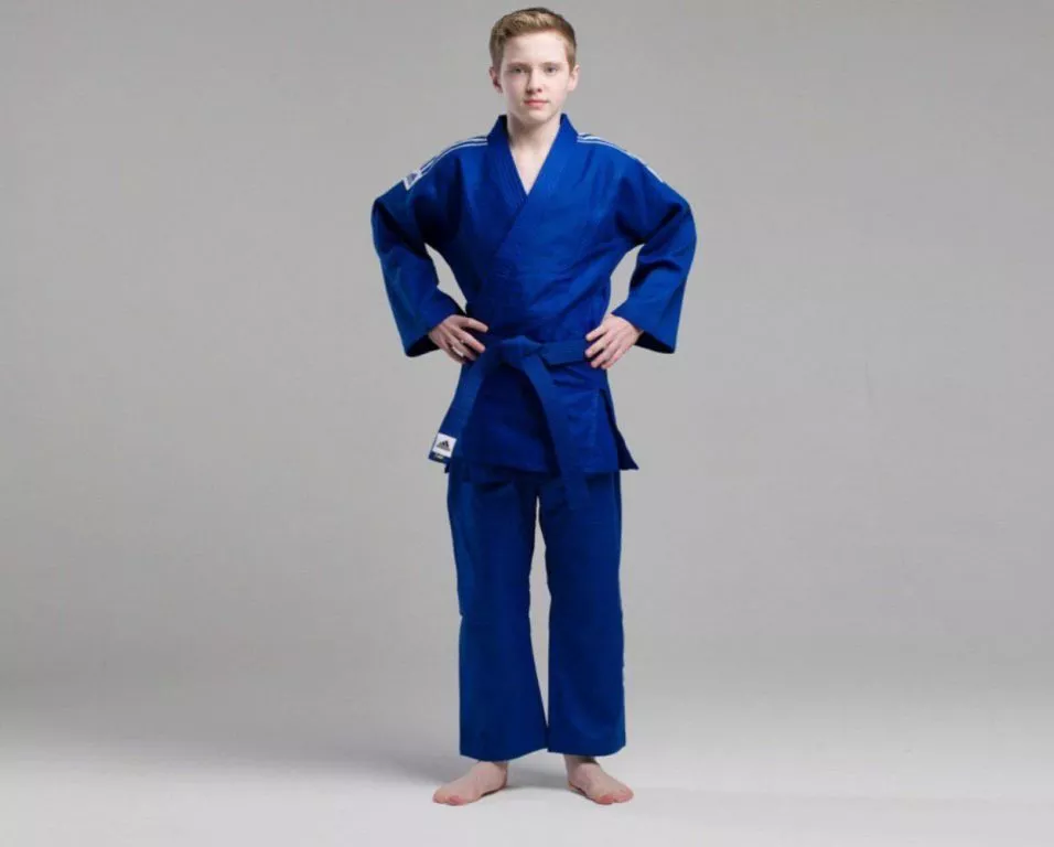 Кимоно для дзюдо Adidas Training (синий, J500B)-130