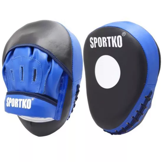 Лапы боксёрские SportKO ПД6-красный