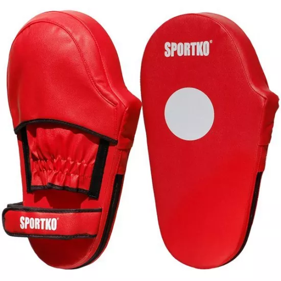 Лапы для кикбоксинга SPORTKO ПД4-черный