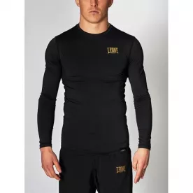 Рашгард с длинным рукавом Leone Black/Gold-M