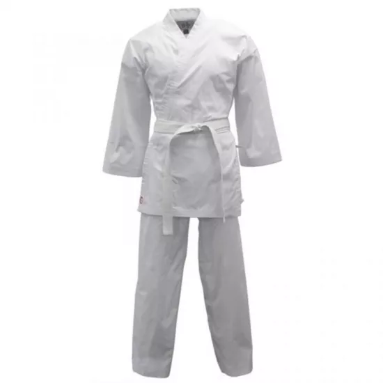 Кимоно для каратэ Smai "STUDENT GI" с лицензией WKF (белое)-100