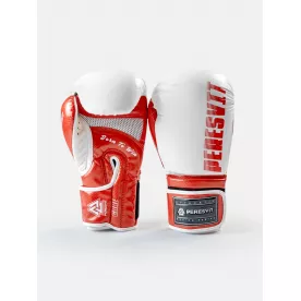 Боксерські рукавички Peresvit Core Boxing Gloves White Red 16 унцій