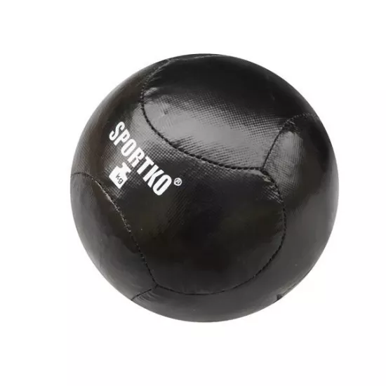 Медбол, медичний м'яч SportKO ПВХ 1кг