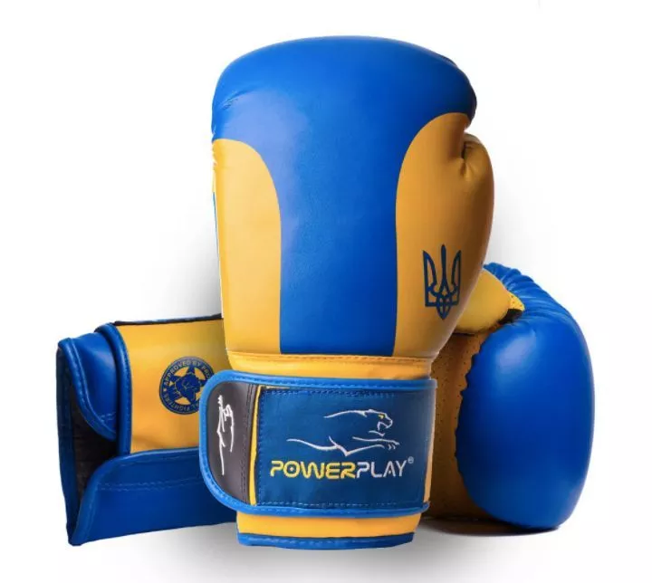 Рукавички для боксу PowerPlay 3021 Ukraine-14