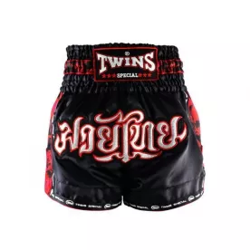 Шорты муай тай Twins TBS-SKULL-S
