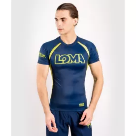 Рашгард Venum Origins Rashguard Short Sleeves Loma Edition Blue Yellow-S