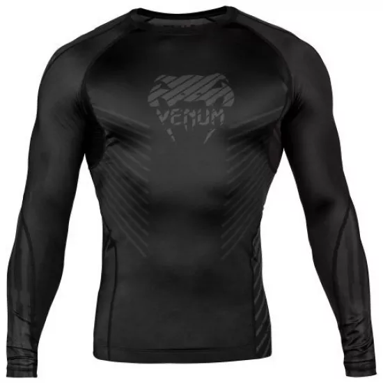 Рашгард Venum Plasma Rashguard Long Sleeves Black-S