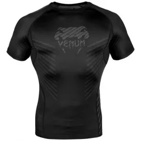Рашгард Venum Plasma Rashguard Short Sleeves Black-XS