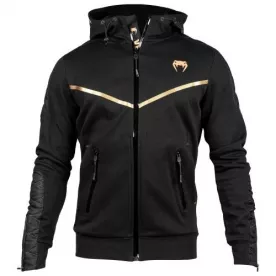 Толстовка Venum Laser Evo Hoody Black Gold-XS