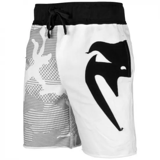 Шорти Venum Assault Cotton Shorts White Black-XS