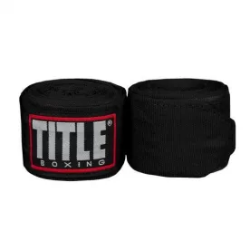 Бинты TITLE Fight Back Semi-Elastic 4,57м-черный
