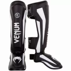 Захист гомілки Venum Elite Standup Shinguards Black White-XL