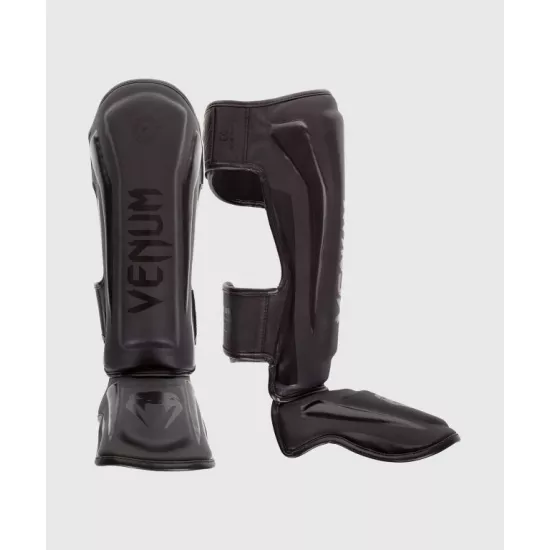 Защита голени Venum Elite Standup Shinguards Matte Black-M