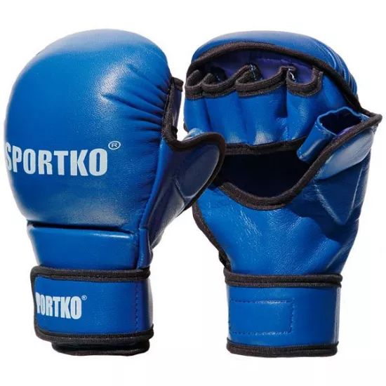Перчатки с открытыми пальцами SPORTKO ПК-7-S/M