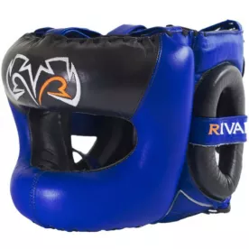 Бампер Rival Boxing Guerrero Facesaver Headgear Blue-S/M