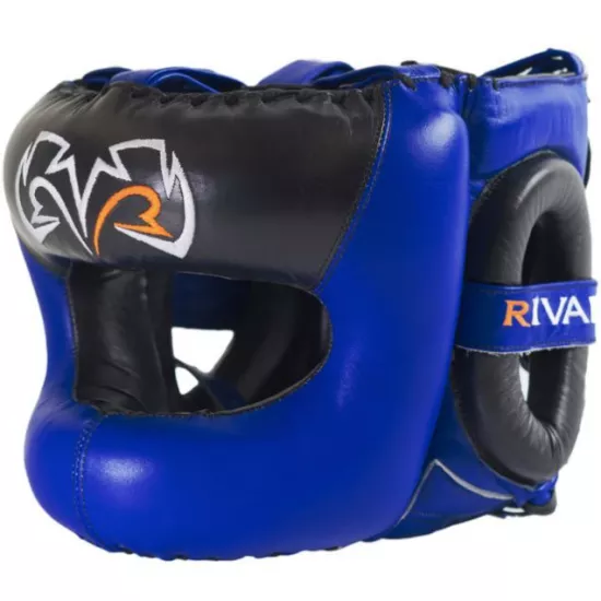 Бампер Rival Boxing Guerrero Facesaver Headgear Blue-S/M
