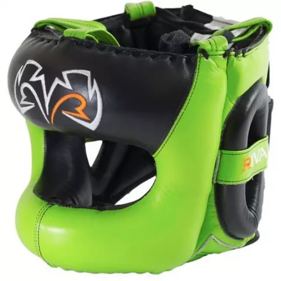 Бампер Rival Boxing Guerrero Facesaver Headgear Lime-S/M