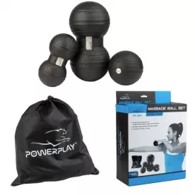 Набір масажних м'ячиків PowerPlay 4007 (3 шт)