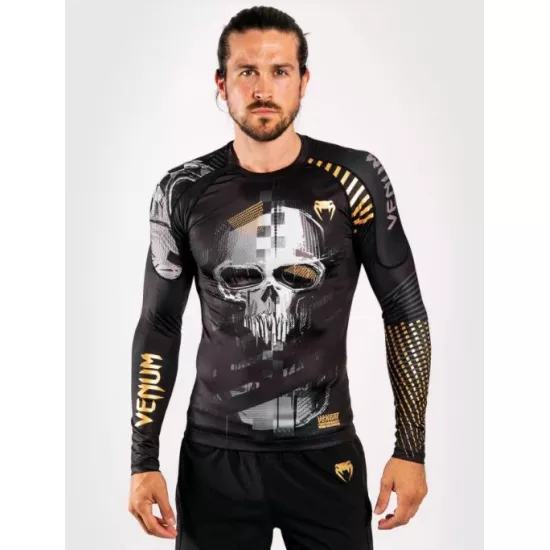 Рашгард Venum Skull Rashguard Long Sleeves-S