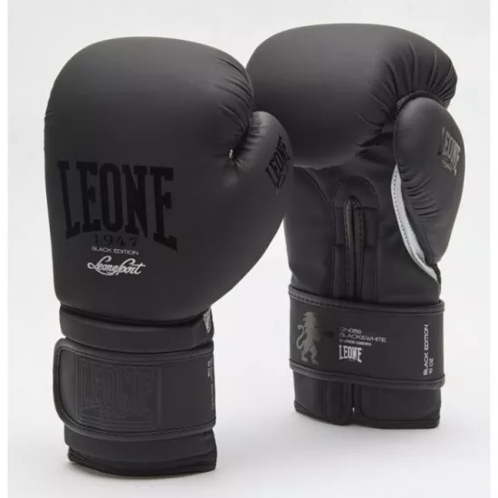 Боксерские перчатки Leone Mono Black-10
