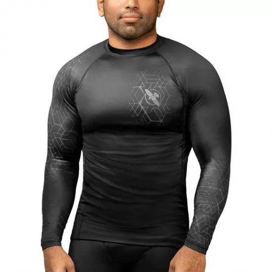 Рашгард Hayabusa Geo Long Sleeve Grey-S