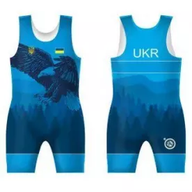 Трико збірної України UWW OREL 2 BLUE-4XS