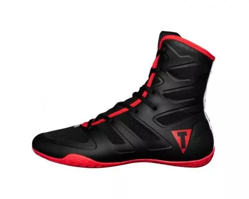 Боксерки TITLE Boxing Total Balance Boxing Shoes Black Red-40