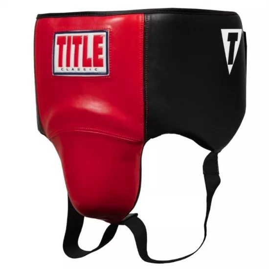 Бандаж для паху TITLE Boxing Lace-Tie No Foul Protector-S