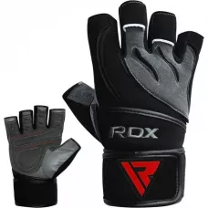 Перчатки для фитнеса RDX Pro Lift Black-S