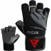Перчатки для фитнеса RDX Pro Lift Black-S
