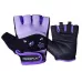 Перчатки для зала женские Powerplay 3492 Черно-фиолетовый-XS