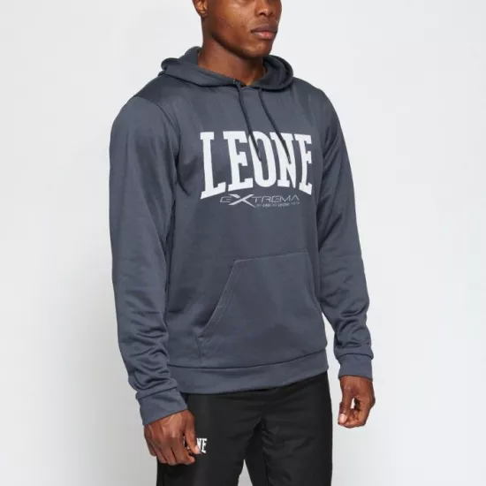 Толстовка с капюшоном Leone Logo Gray-S