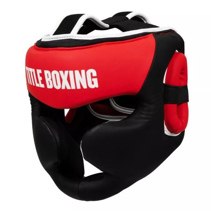Боксерський шолом TITLE Select Leather Full Face Training Headgear-S/M