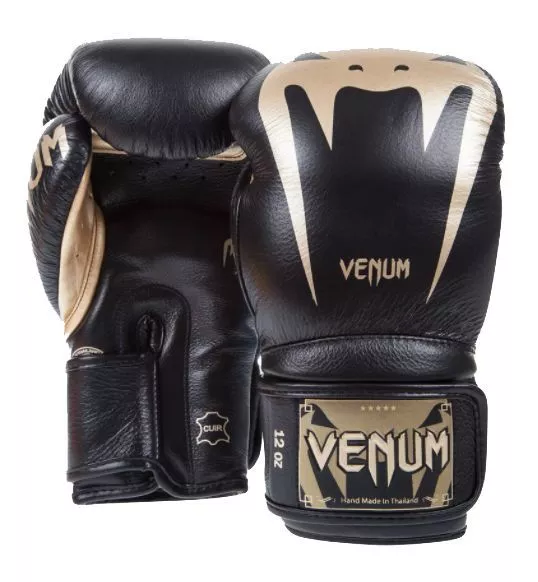 Перчатки Venum Giant 3.0 Boxing Gloves Black/Gold-16