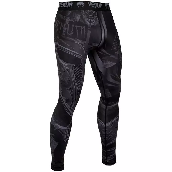 Компресійні штани Venum Gladiator 3.0 Spats Black-М