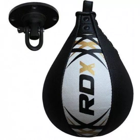 Пневмогруша RDX Leather White-19 см