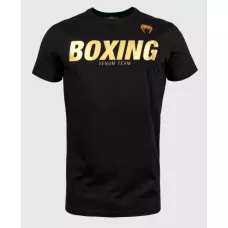 Футболка VENUM Boxing VT T-shirt Black/Gold-S