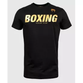 Футболка VENUM Boxing VT T-shirt Black/Gold-S