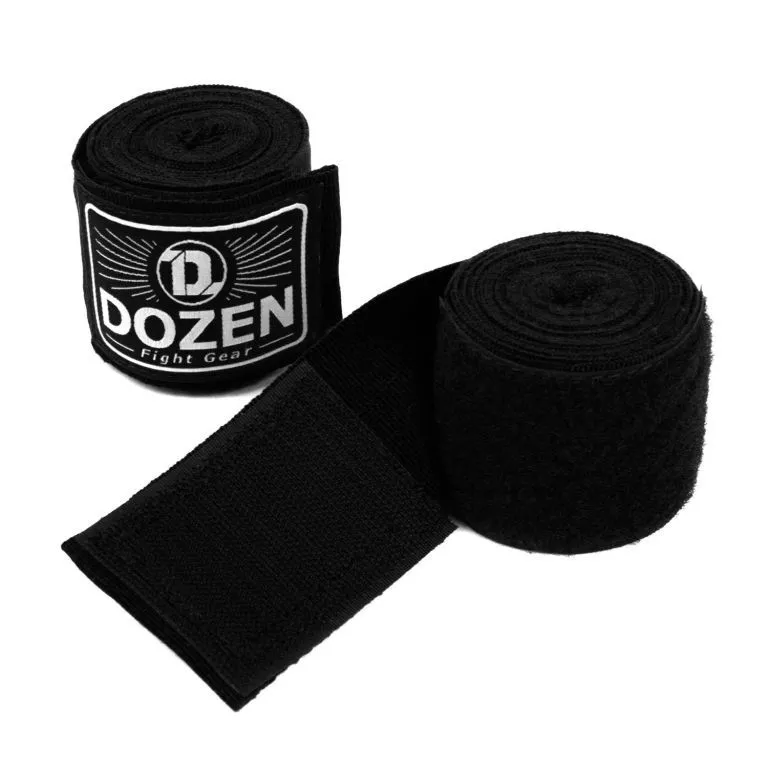 Боксерские бинты Dozen Monochrome Semi-elastic Hand Wraps-2,75м