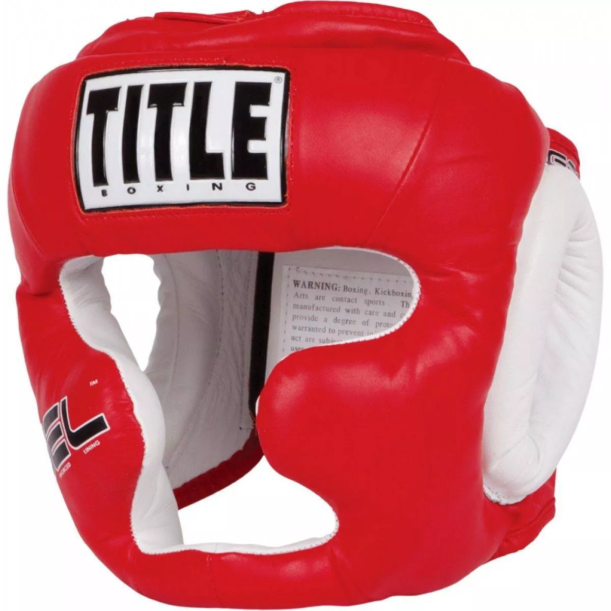 Боксерський шолом TITLE Gel World Full Face Training Headgear-M