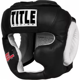 Боксерский шлем TITLE Gel World Full Face Training Headgear-M