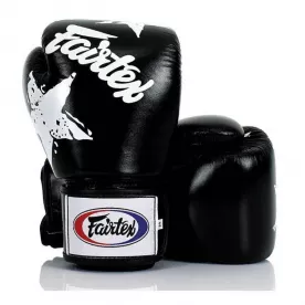 Рукавички боксерські Fairtex BGV1 Black Nation 10 унцій