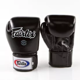 Боксерские перчатки Fairtex BGV1 Черные 10 унций