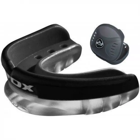Капа боксерська подвійна RDX Gel 3D Black