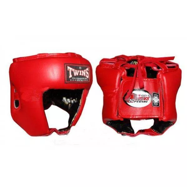Боксерский шлем TWINS HGL-8 Red/Blue-S