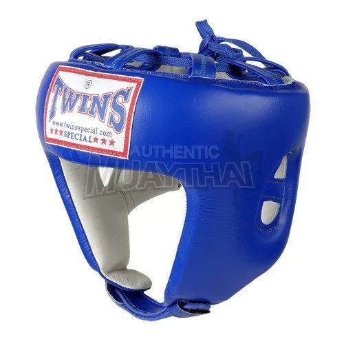 Боксерский шлем TWINS HGL-8 Red/Blue-S