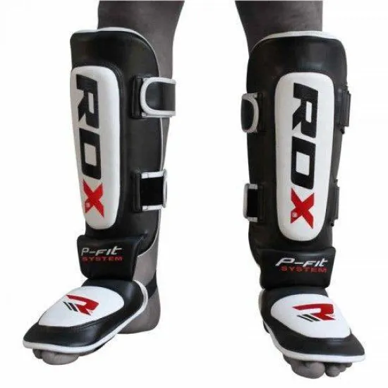 Защита голени и стопы RDX Leather-S