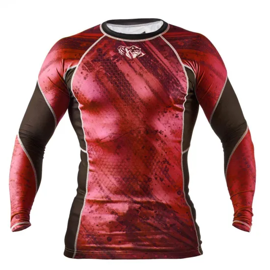 Рашгард с длинным рукавом Peresvit Immortal Silver Force Red-S