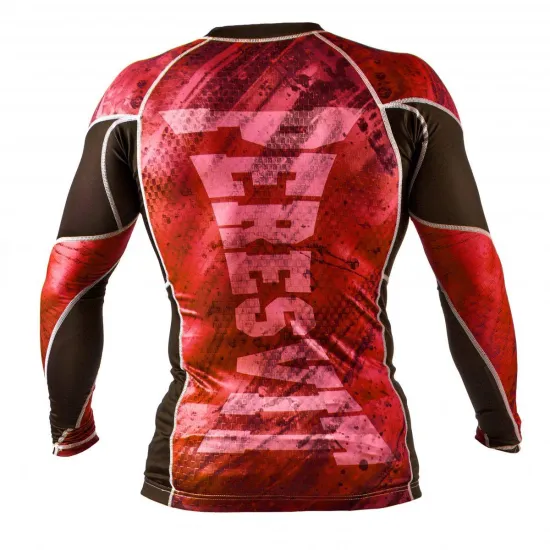Рашгард с длинным рукавом Peresvit Immortal Silver Force Red-S
